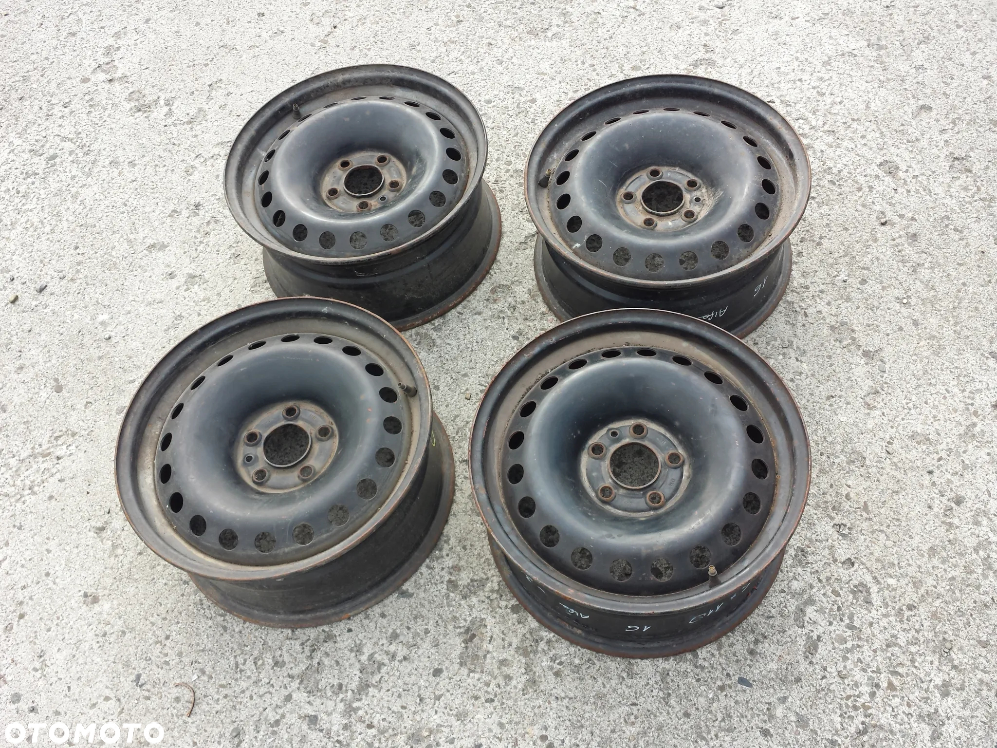 16” - Felgi - 5x110 , r16 cali - Alfa Romeo . Fiat - Stalowe Koło Dojazdowe Rezerwowe Zapasowe Dojazdówka Zapasówka Rezerwa - 3