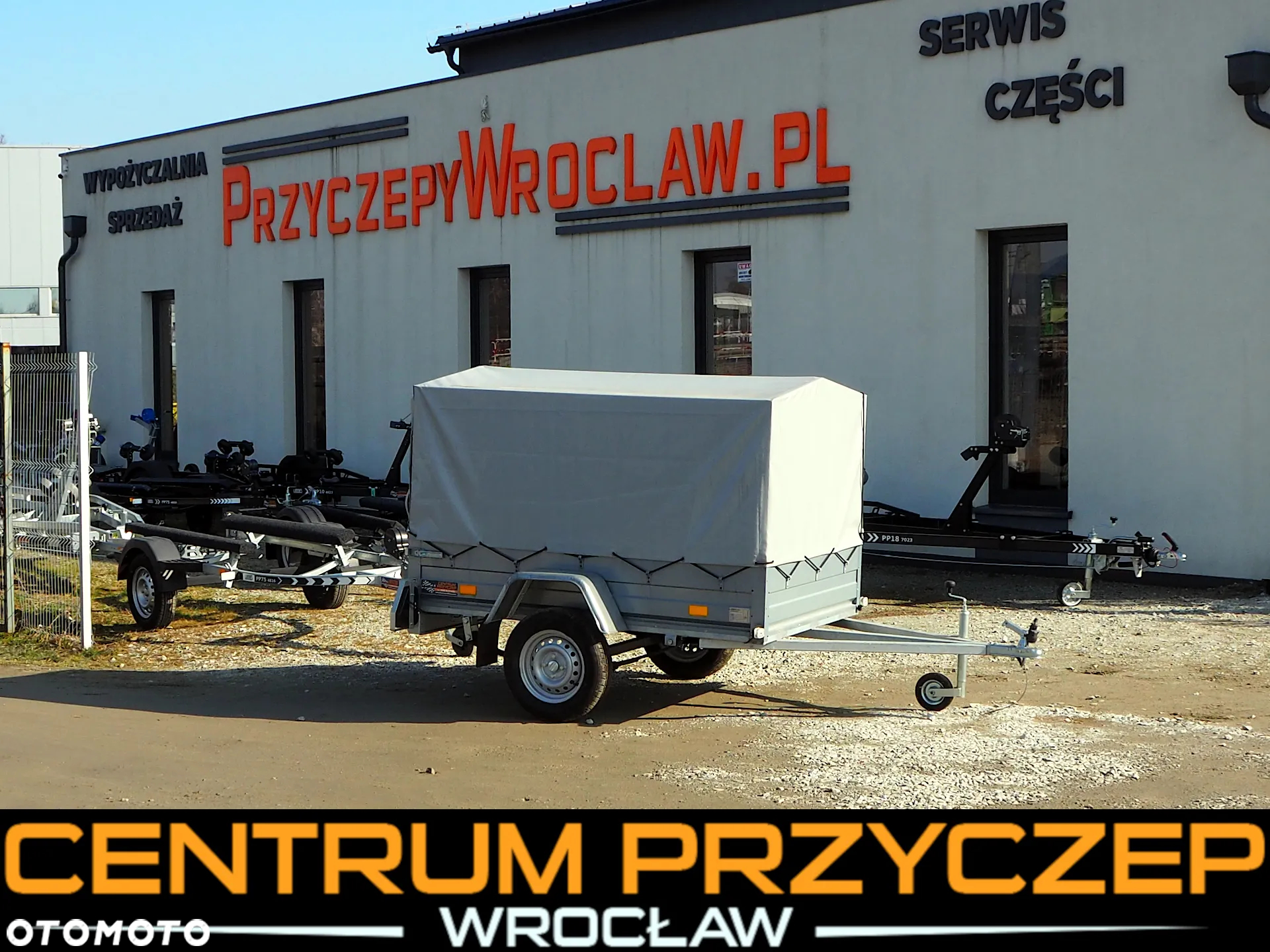 Rydwan EURO A750 / 1 OŚ / NIEHAMOWANE / Z PLANDEKA LUB BEZ - 3