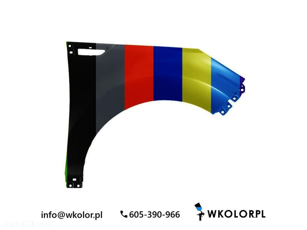 NOWY BŁOTNIK KIA SOUL I 2015-2018 LAKIEROWANY W KOLOR - 1