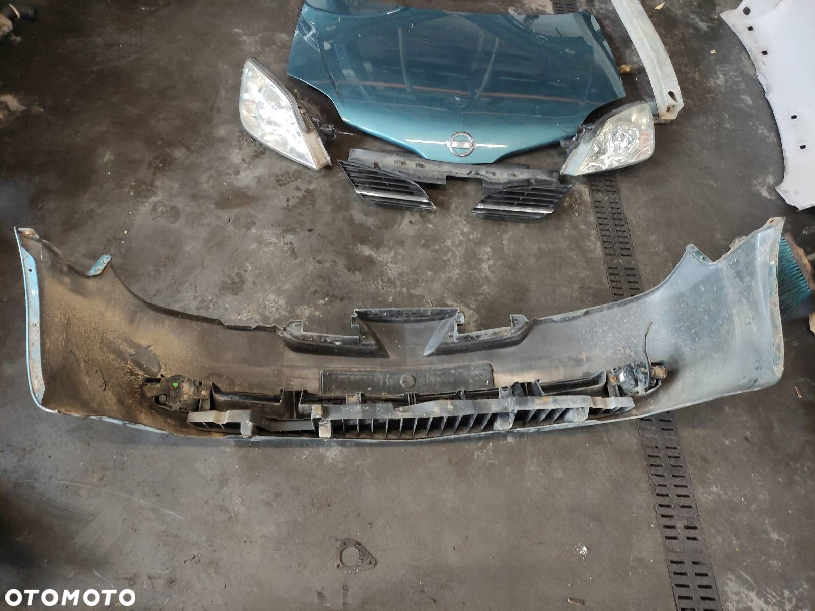 KOMPLETNY PRZÓD MASKA ZDERZAK NISSAN PRIMERA P12 - 4