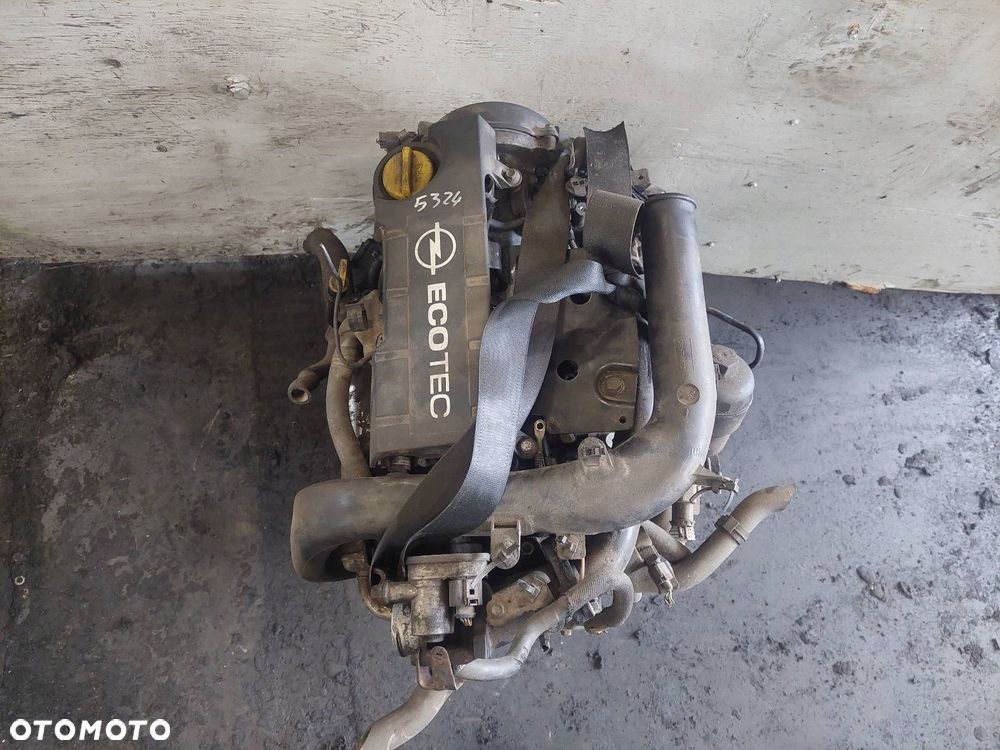 SILNIK DIESEL + UKŁAD WTRYSKOWY OPEL MERIVA A Z17DTH TD03L - 6