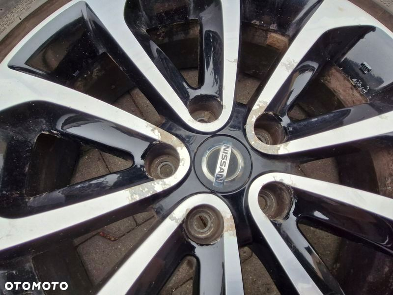 NISSAN QASHQAI 2 II J11 FELGI ALUMINIOWE ALUFELGI 18 CALI 5x114.3 6,5Jx18 - 3