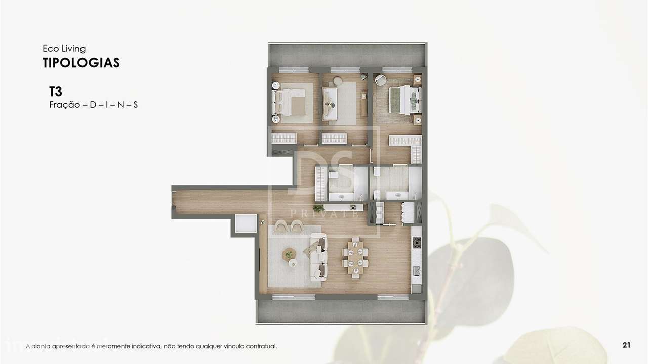 Apartamento T3 Venda em Marco,Marco de Canaveses - Grande imagem: 4/9
