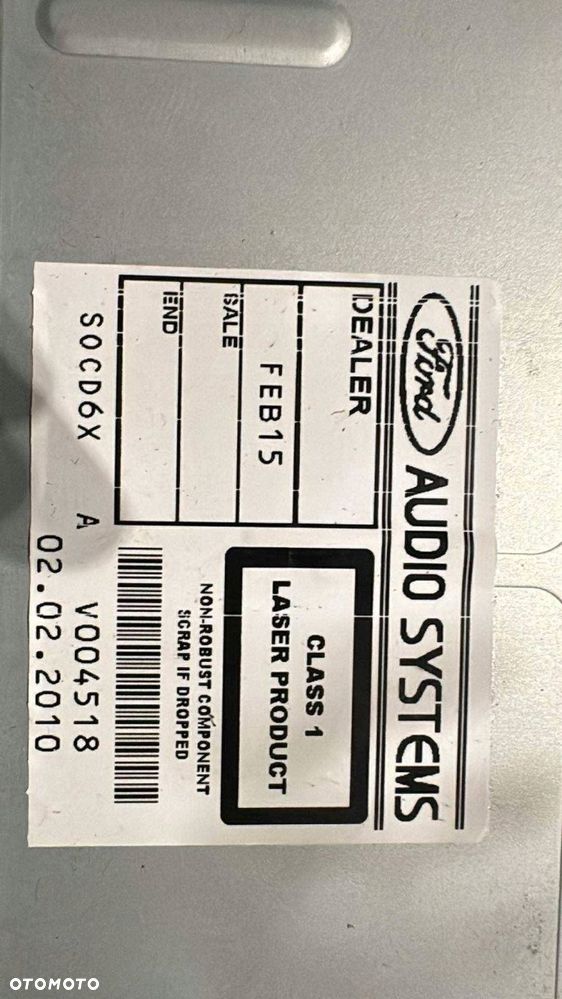 radio sony ford mondeo mk4 s-max mk1 przed lift - 3