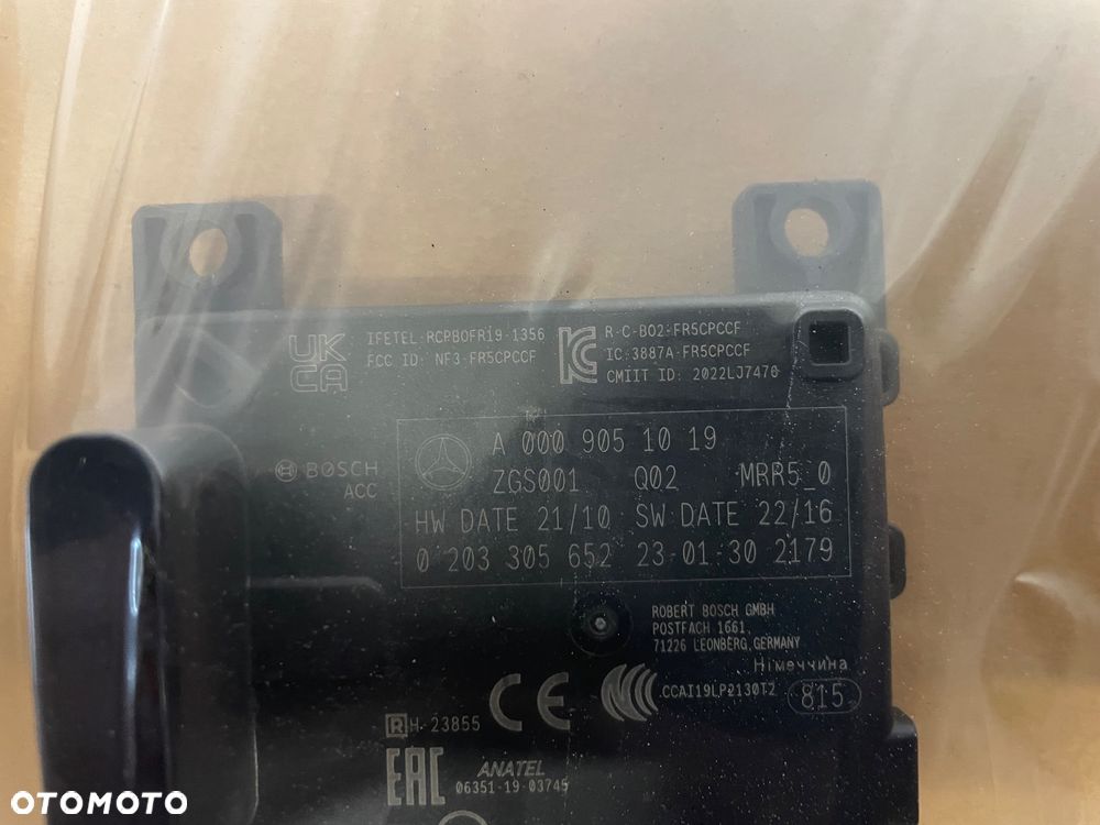 Radar mercedes a0009051019 - 2