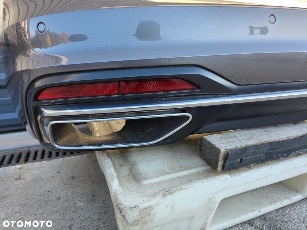 ZDERZAK TYŁ AUDI A4 B9 LIFT AVANT/ KOMBI LX7H 4X PDC HAK S LINE ! - 6