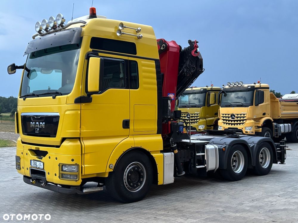 MAN TGX 26.540 Ciągnik Siodłowy 6x4 HDS HMF 5020 Idealny Stan - 3