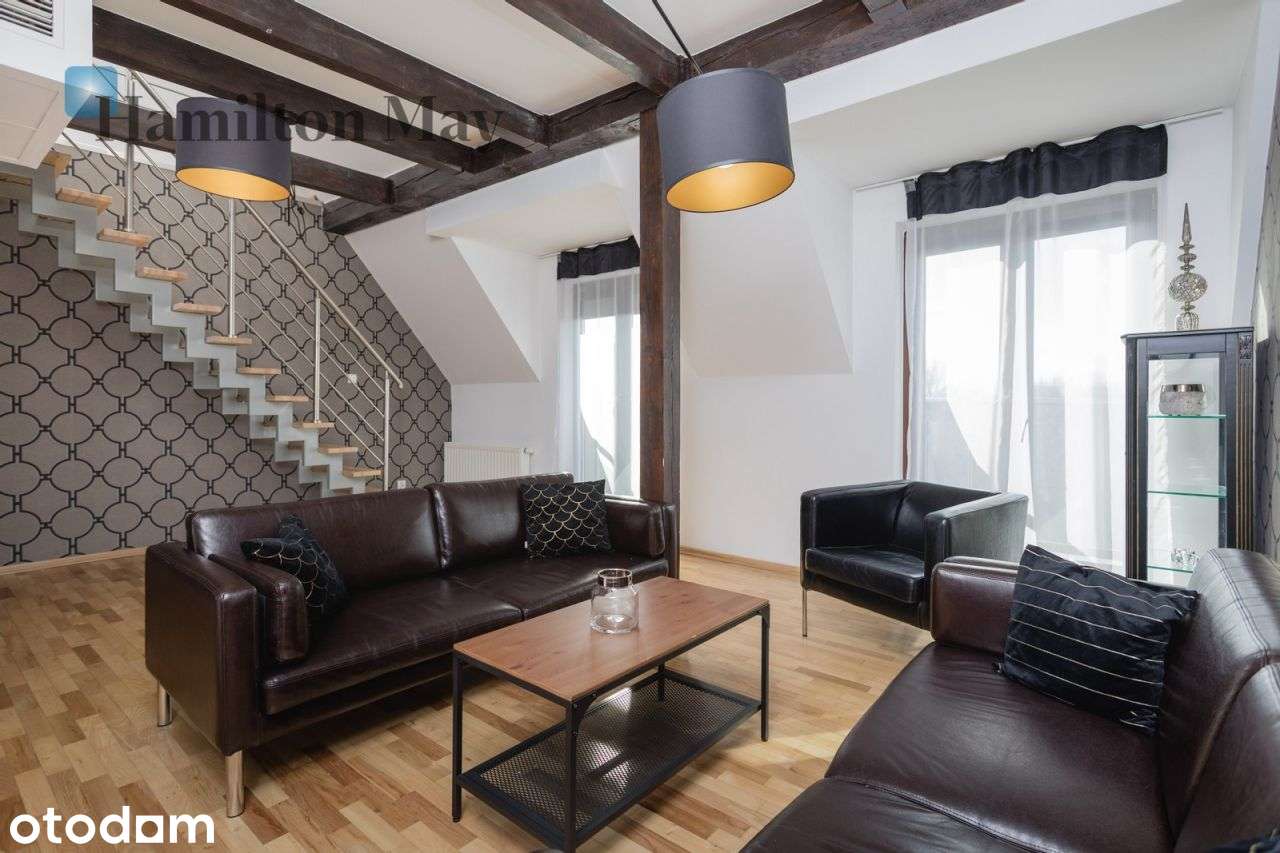 2-piętrowy apartament z widokiem na Wawel 