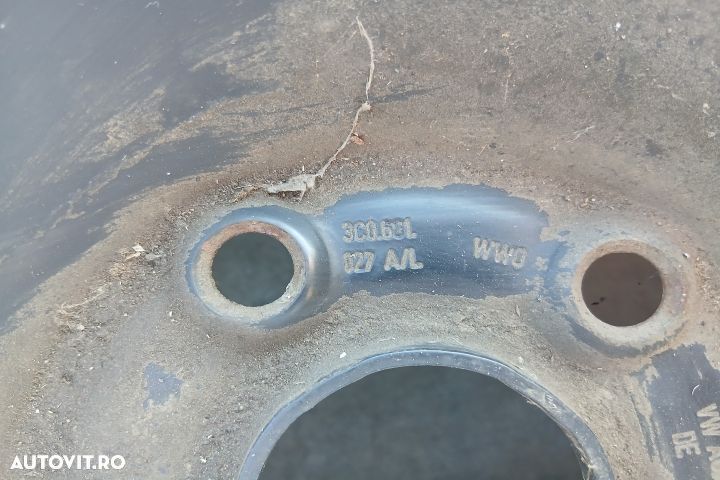 Roata de rezerva R16 3C0601027A 3C0601027L  215/55 R16 7JX16H2 ET45 3 - 3