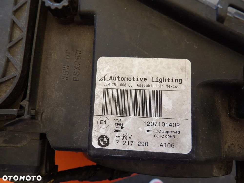 BMW - F25 - H7 - PĘKNIĘTA OBUDOWA - PRAWA LAMPA PRZEDNIA - UK - 7217290 - 11