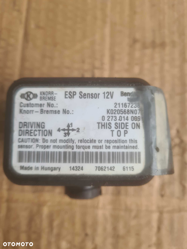 Volvo FH 4 Sensor ESP