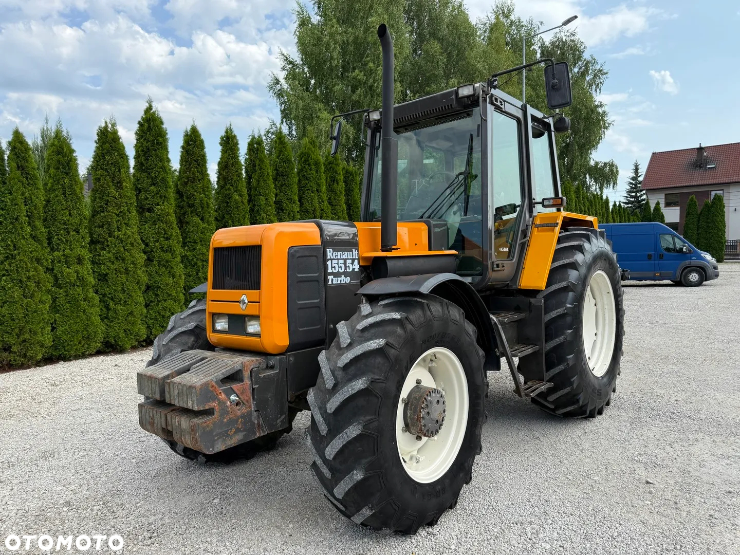 Renault 155.54 CIĄGNIK TRAKTOR / JEDYNIE 4980 MTH / KLIMA / SPROWADZONY / PIĘKNY / ORYGINAŁ / ZADBANY / 1995 ROK / SILNY / 145-14 bb 155-54 bb 120-54 vv 133-54 hh 110-14 hh 110-54 case - 35