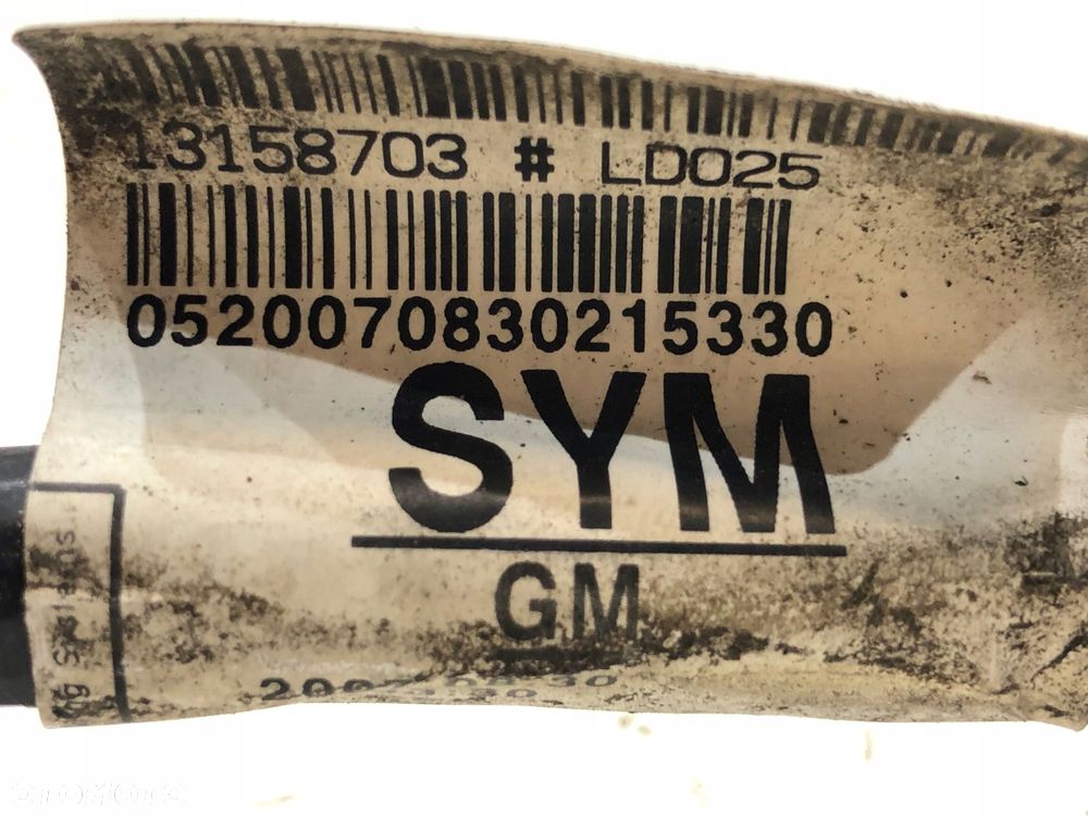 opel zafira b ii wiązka drzwi pasażera prawy przód - 3