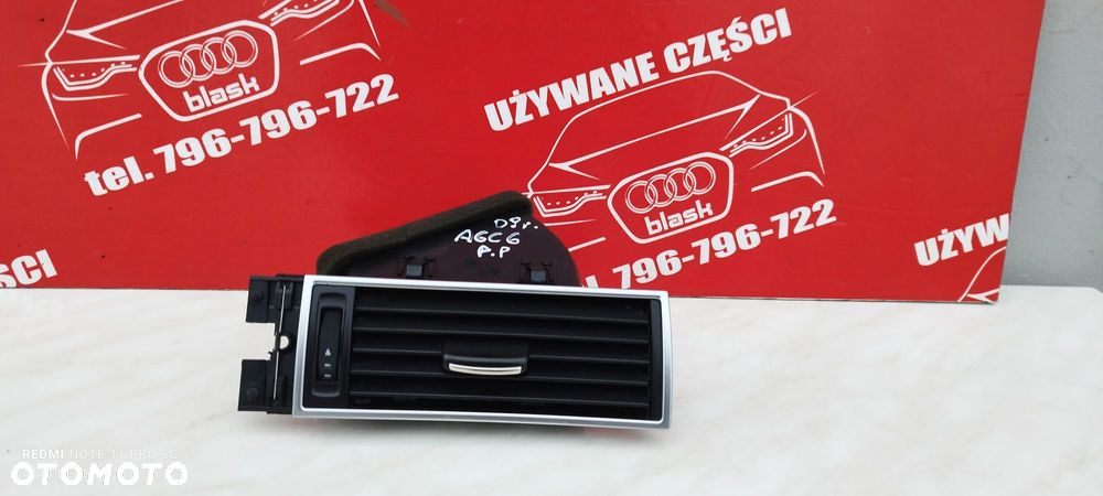 Kratka Boczna Nawiewu Kokpitu Audi A6 C6 2009 Części Blask Gołdap - 1