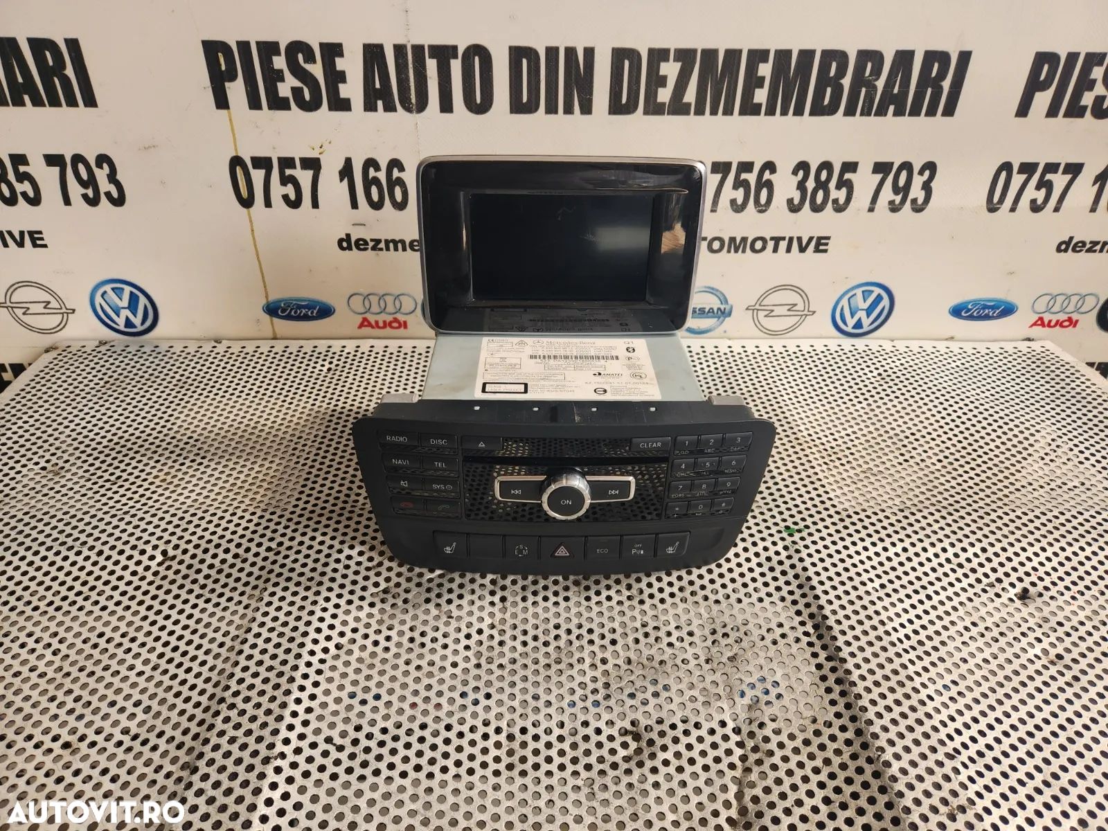 Unitate Modul Display Navigatie Mercedes A Class W176 GLA W156 X156 B Class W246 CLA W117 Cod A2469016002 A2469009612- Dezmembrari Arad - 1
