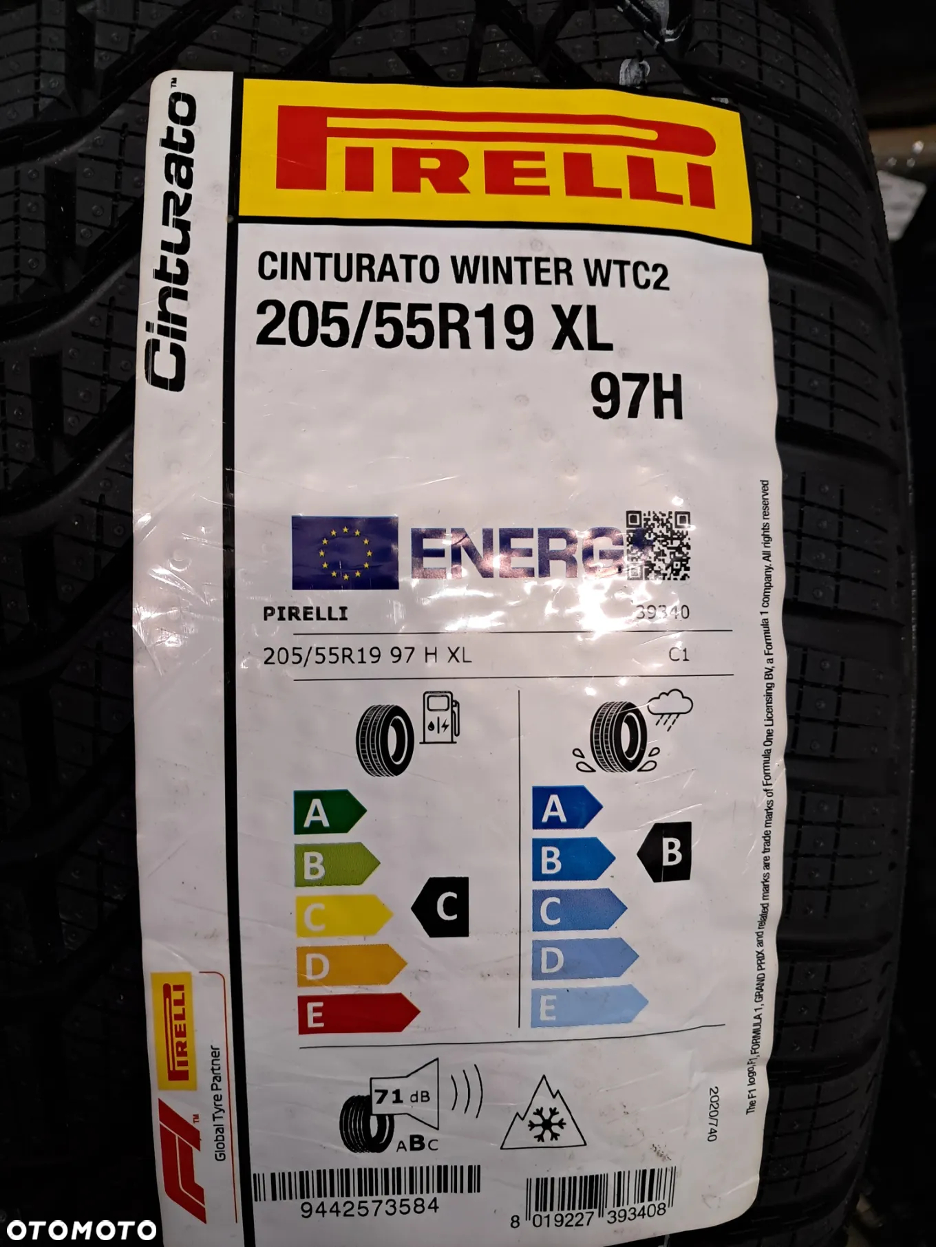 Nowe Opony Zimowe Pirelli Cinturato 205/55R19 XL 97H - 2