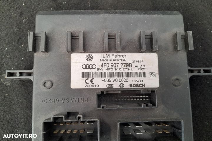 Modul confort 4F0907279B 4F0907279B Audi A6 4F/C6 [facelift] [2008 - - 3