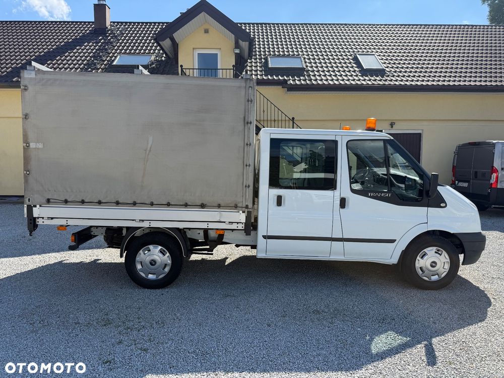 Ford Transit Doka Brygadowy Załogowy Skrzynia Plandeka 6 os. 2.2 TDCI 125KM Webasto - 6
