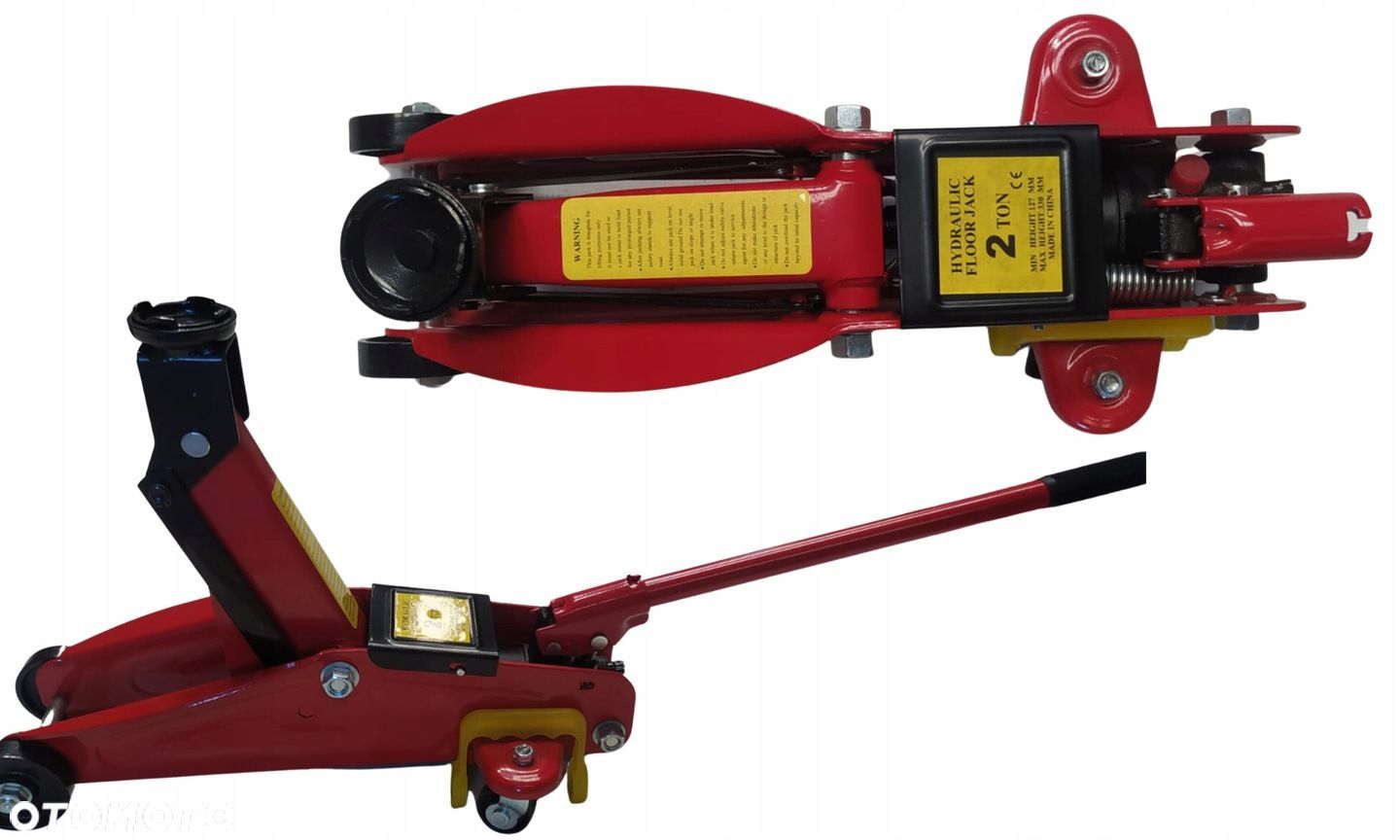 PODNOŚNIK HYDRAULICZNY 2T min.13cm/max33cm - 1