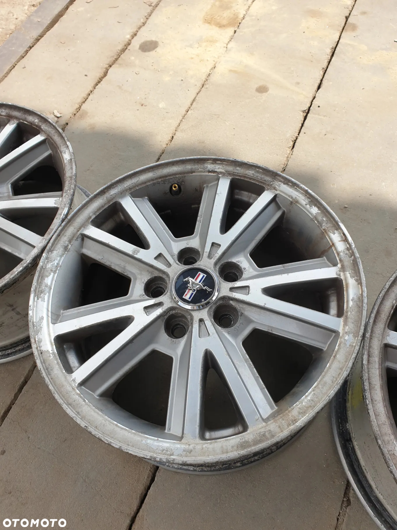 FORD MUSTANG FELGA FELGI ALUMINIOWA ALUMINIOWE KOMPLET FELG ALUFELG  4 SZTUKI 5x114,3 ET39 ! - 4