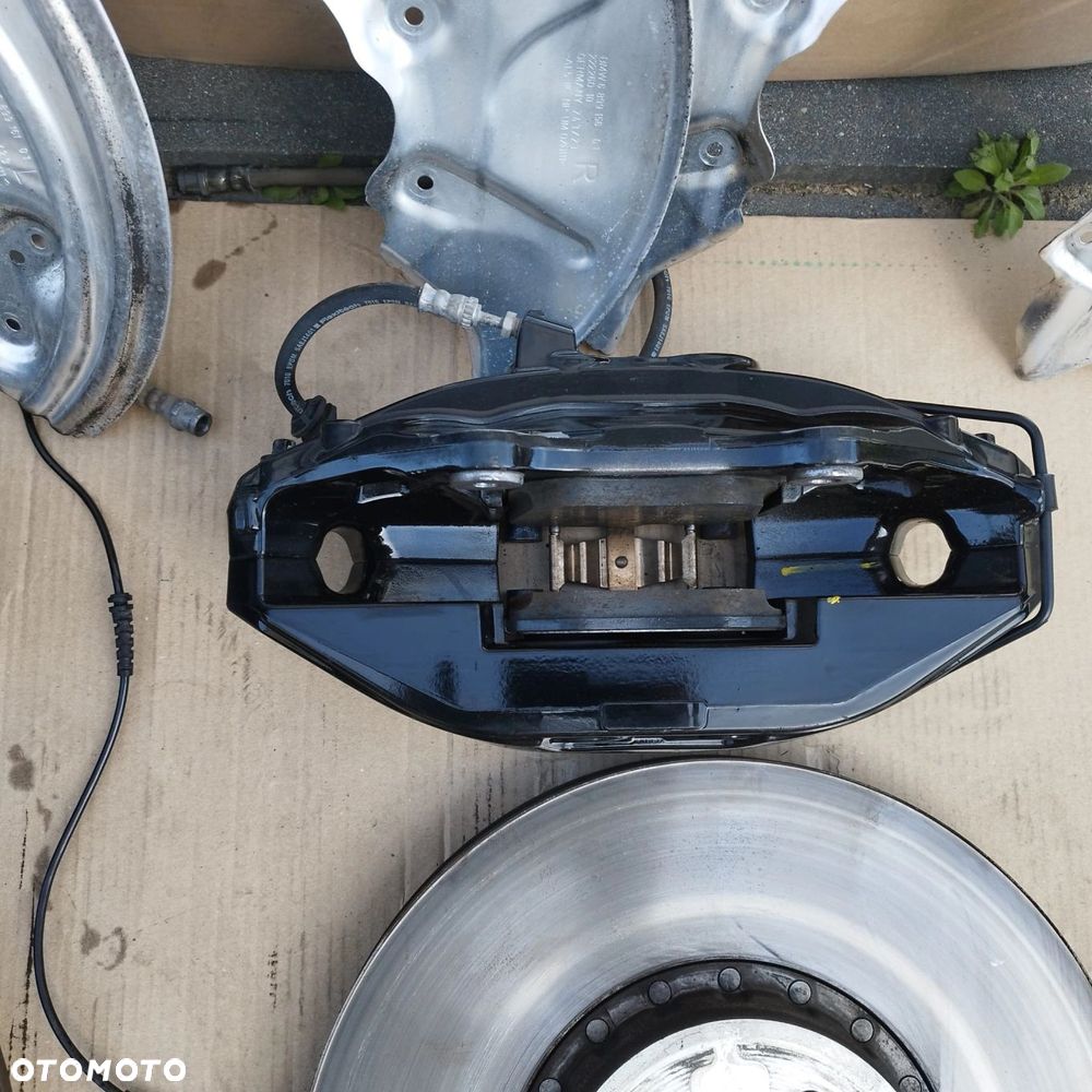 TARCZE KLOCKI ZACISKI OSŁONY KOMPLET M-PAKIET BMW 7 G70 i7 G70 395X36 - 7