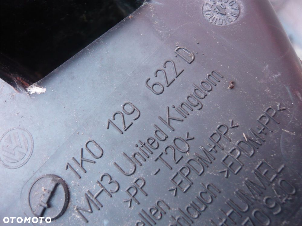 podstawa obudowa filtra powietrza 1k0129622d volkswagen audi skoda - 2