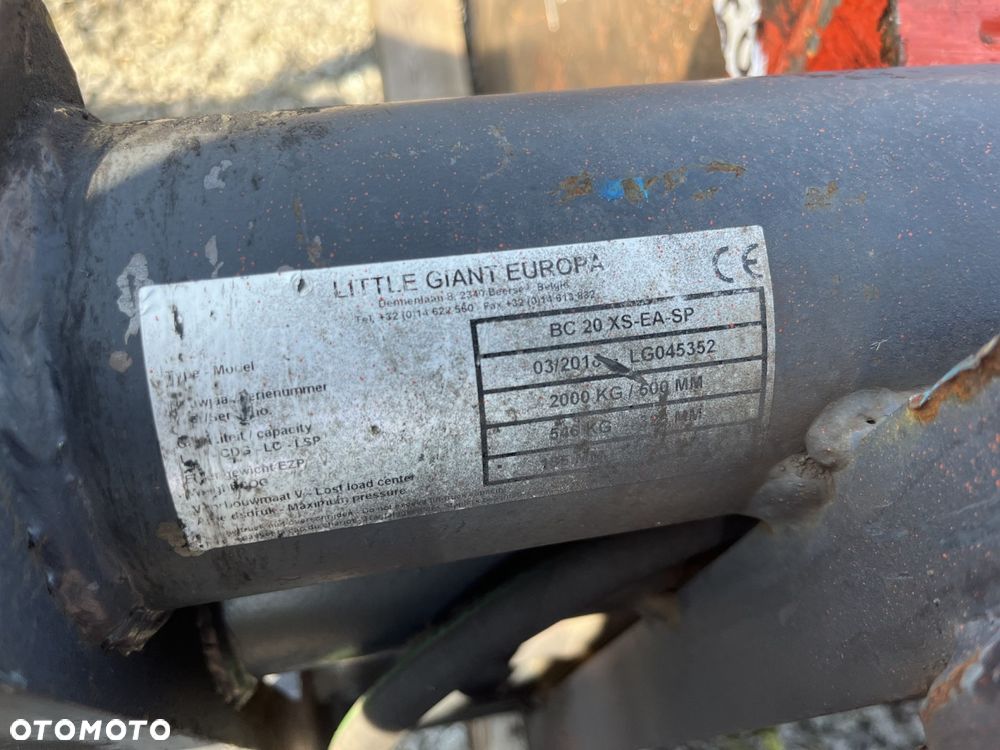 Chwytak do makulatury / bel Little giant BC20XS-EA SP ID OS1751 - 5