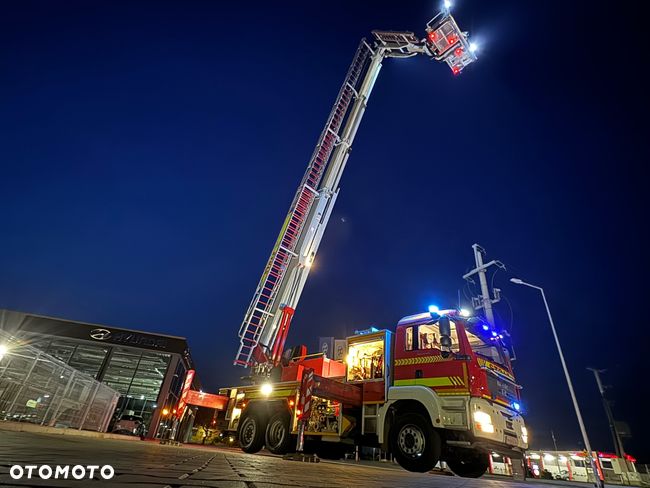 MAN 26.310 STRAŻ ZWYŻKA 37m! WÓZ STRAŻACKI DRABINA PODNOŚNIK KOSZOWY STRAŻ POŻARNA POŻARNICZY POMPA 24l/min PIANA 2t WODY JEDYNA TAKA MOCNA KONFIGURACJA AUTO JAK NOWE