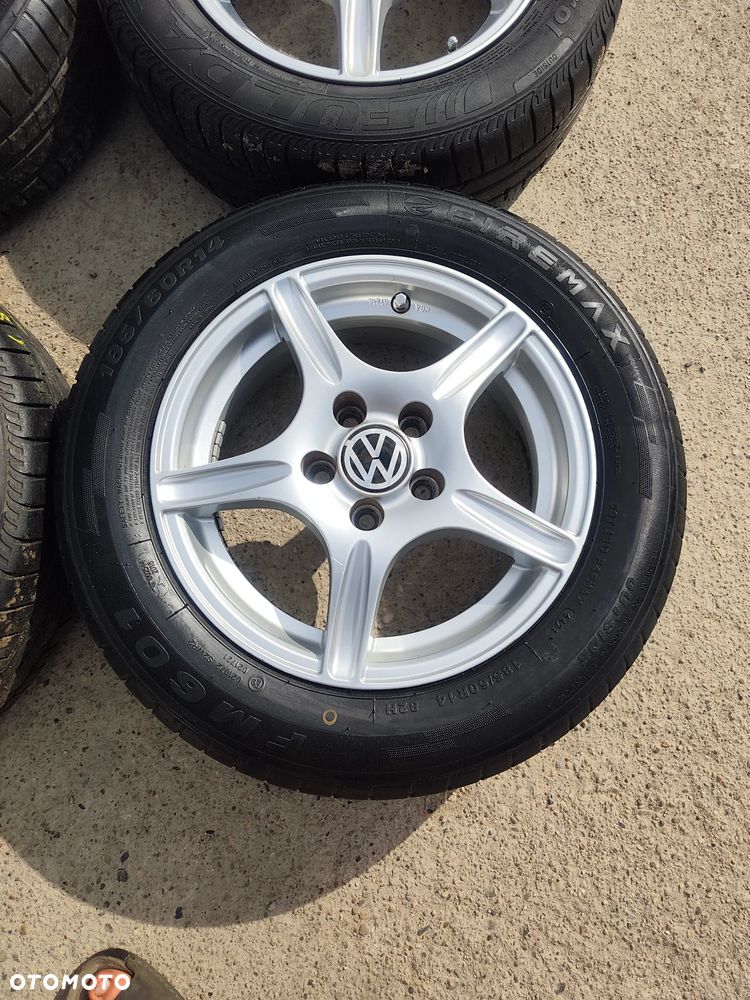 5x100 Felgi Aluminiowe Alufelgi 14 Koła Letnie Lato SKODA FABIA PRAKTIK ROOMSTER RAPID SEAT IBIZA CORDOBA TOLEDO IV 4 VW FOX POLO Legnica ALU-RAD 185/60 6mm - 5