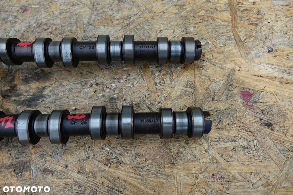 WAŁEK WAŁKI ROZRZĄDU 2 SZT KOMPLET OPEL CORSA MERIVA 1.4 XEP 55355467 - 3