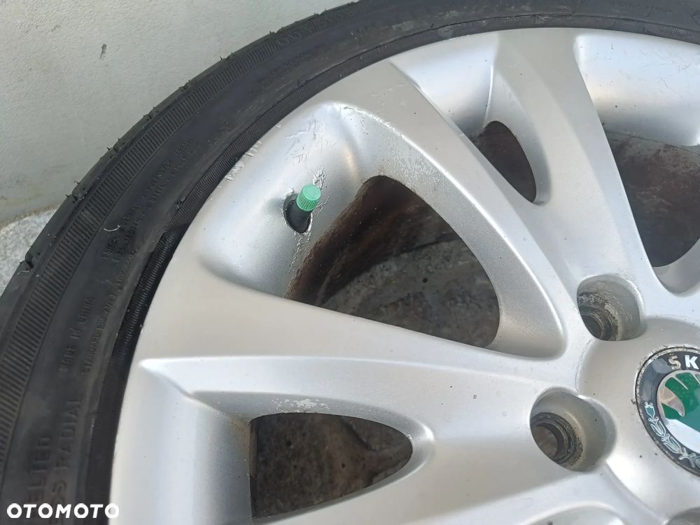 Felgi Aluminiowe 17 Skoda Superb 2 II 5x112 ET49 3T0601025D Koła Seat Audi VW 7,5Jx17H2 - 10