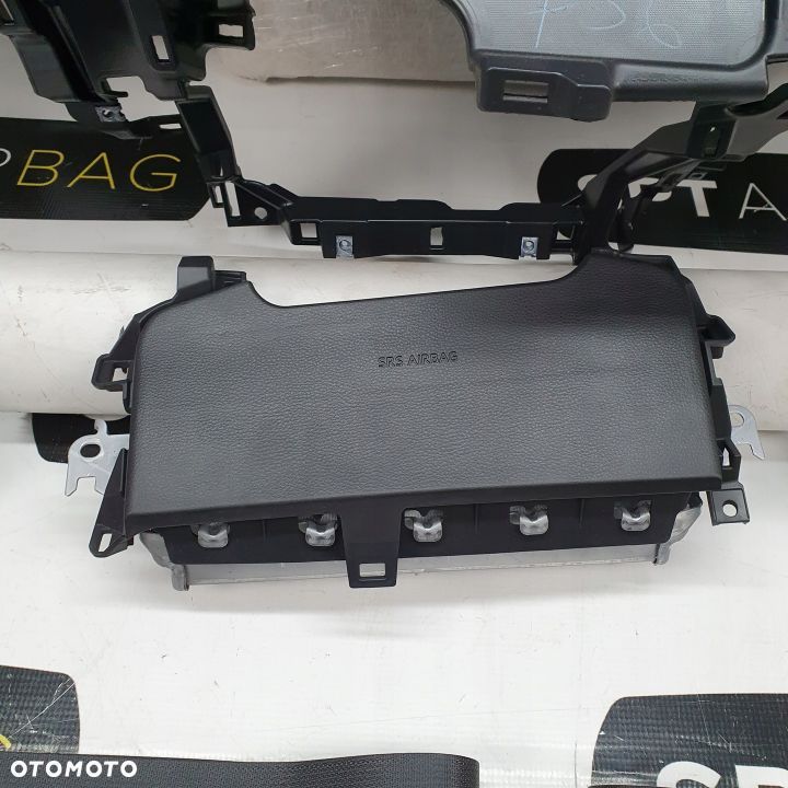 TOYOTA C-HR CHR DESKA ROZDZIELCZA KONSOLA KOKPIT PODUSZKI AIRBAG AIR BAG PASY KIT SET - 7