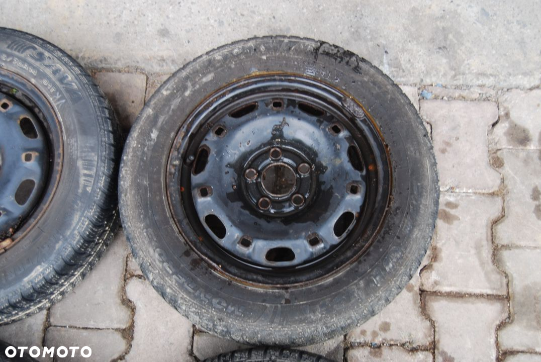 KOŁA FELGI STALOWE + OPONY ZIMOWE 165/70R14 5X100 6Q0601027H ET35 6J VW POLO IV SEAT SKODA 6Q0601027C - 5
