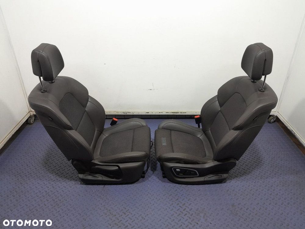 RENAULT ESPACE V 15- FOTELE KOMPLET PÓŁSKÓRA EUROPA 7 MIEJSC - 12