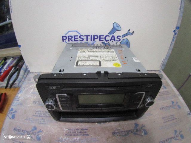 Radios 5M0035156C VW POLO 6R 2011 1.6 TDI 90CV 3P PRETO ORIGINAL RCD210 MP3 - 1