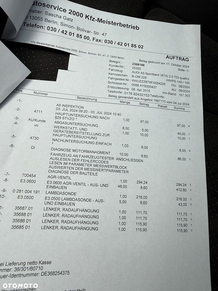 Audi A5 Sportback 2.0 TDI S tronic sport - 26