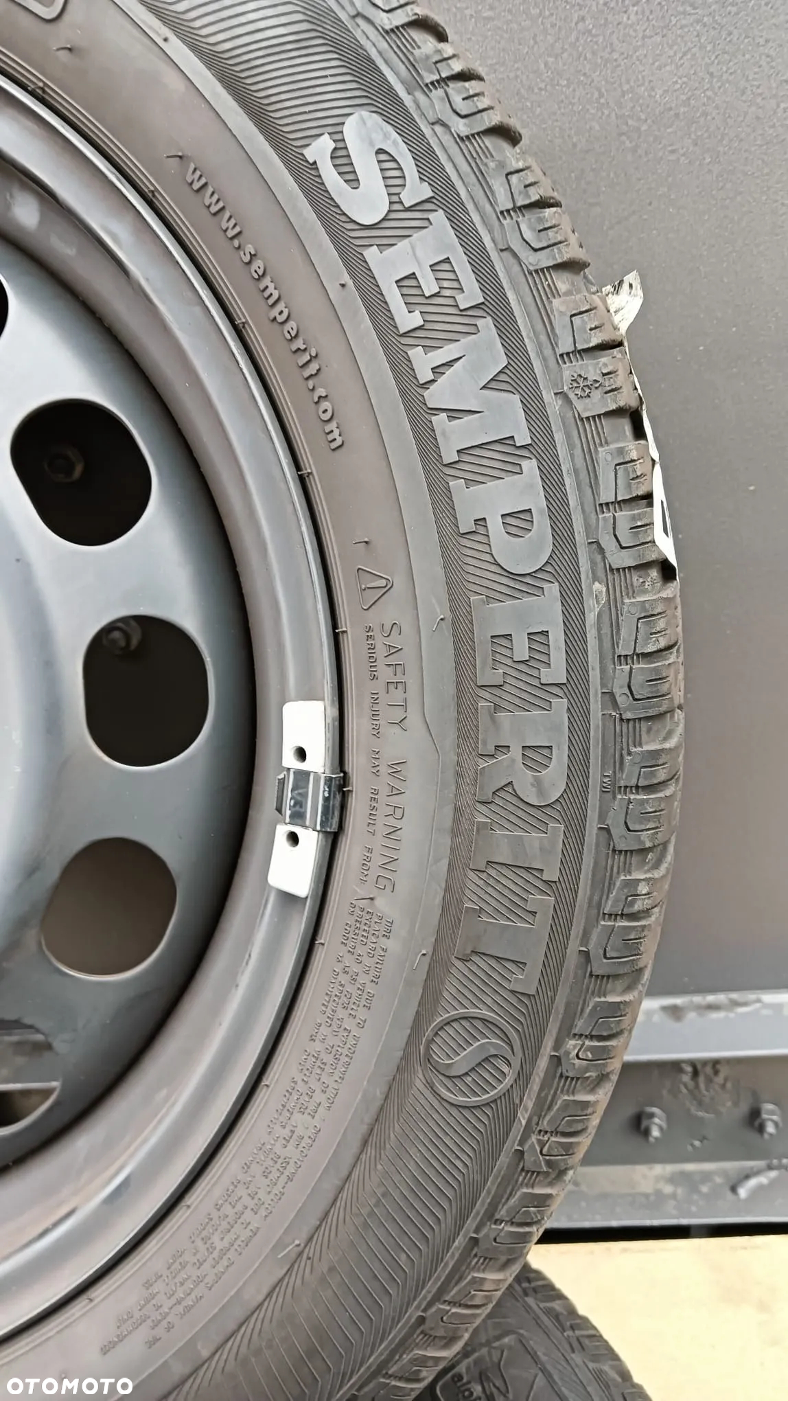 Koła stalowe opony zimowe Semperit 195/60 R16 2021 ET35 VW Skoda Seat - 3