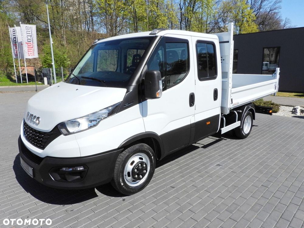 Iveco DAILY 35C14 WYWROTKA PODWÓJNA KABINA DOKA 6 MIEJSC TEMPOMAT BLIŹNIACZE KOŁA KLIMATYZACJA  140KM - 7