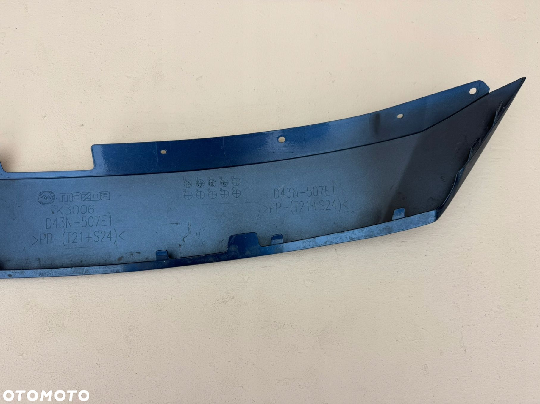 MAZDA DJ 18R- LISTWA NAKŁADKA ZDERZAKA PRZÓD PRZEDNI D43N-507E1 - 15