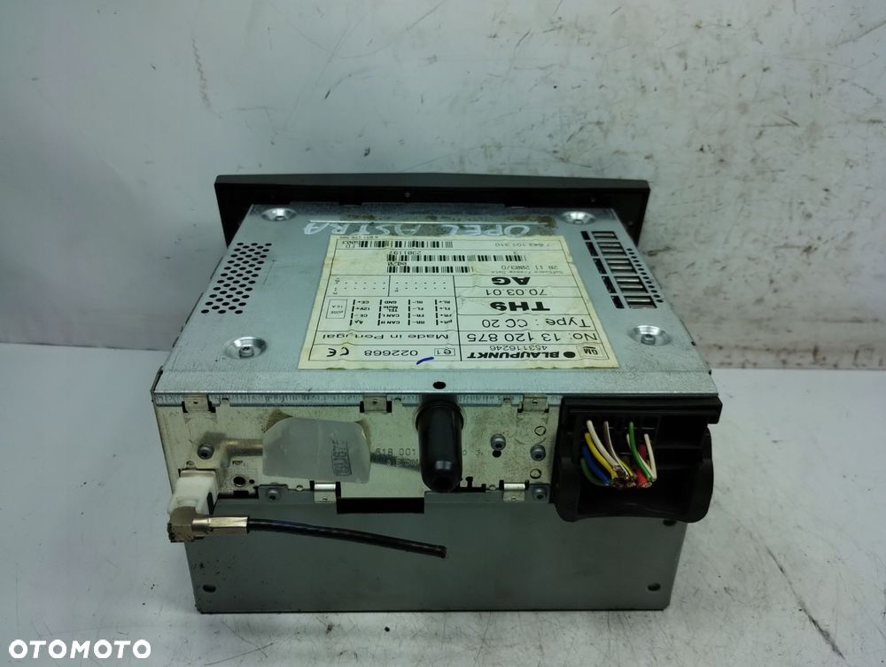 Opel Astra H Radio Cd Bez Kodu 13120875 - 5