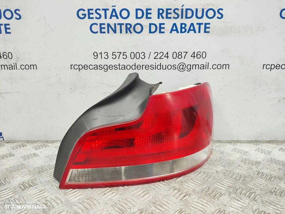 Farolins traseiros trás direito esquerdo LED originais BMW Serie 1 E82 Coupé E88 Cabrio LCI de 2011 a 2013 - 11