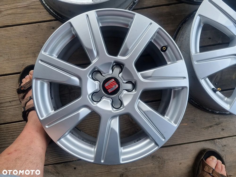 AUDI A4 B7 4F0,VW PASSAT,SEAT LEON,SKODA 7x17 ET42 5X112 db stan - 10