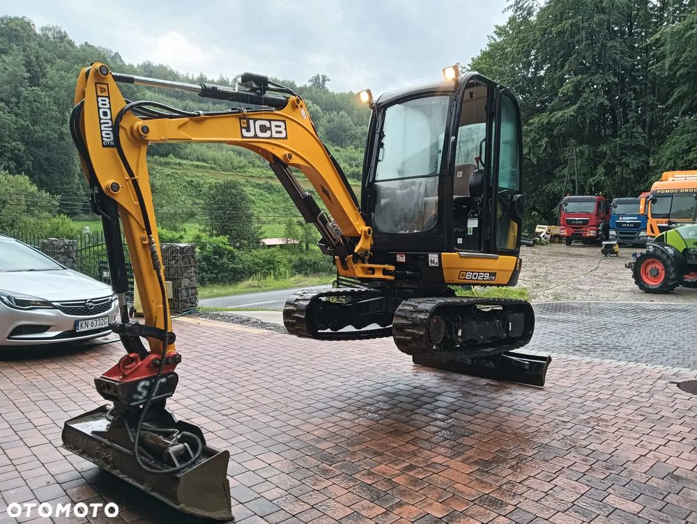 JCB 8029 CTS | 2019 r | 1500mth | minikoparka gąsienicowa mini koparka obrotowa - 4