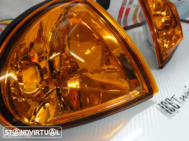Piscas frontais + lâmpadas de pisca diaden vision para Honda CRX Del Sol 1992-1997 fundo Laranja EURO LOOK - 7