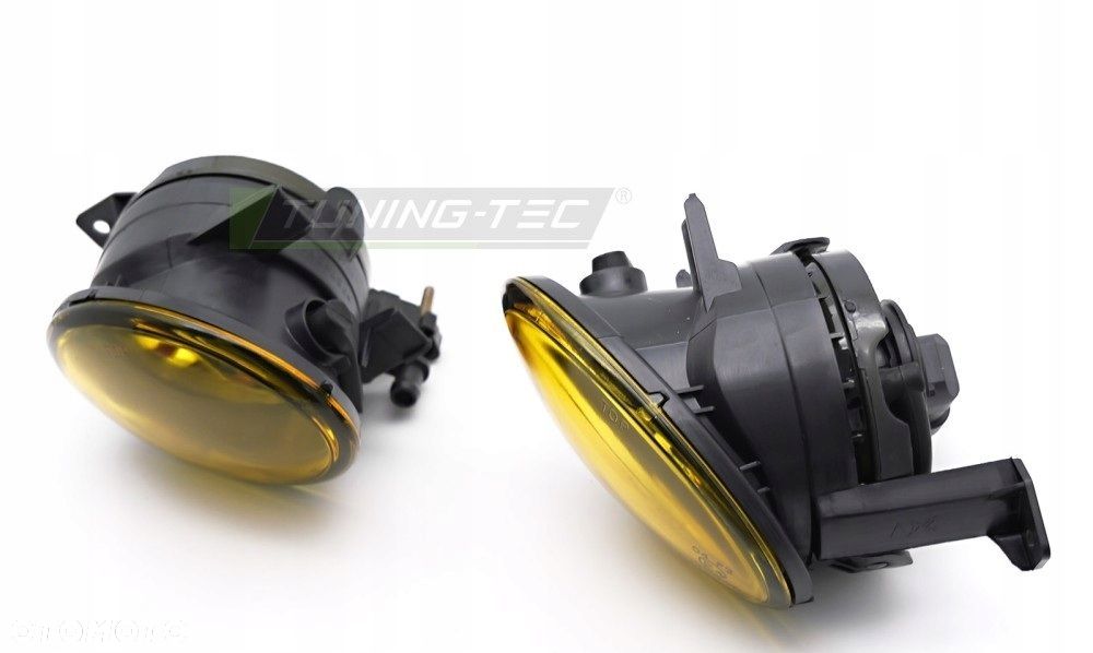 Halogeny Lampy Tuning Żółte Caddy 3 Eos Golf VI Plus Tiguan Touran Touareg - 2