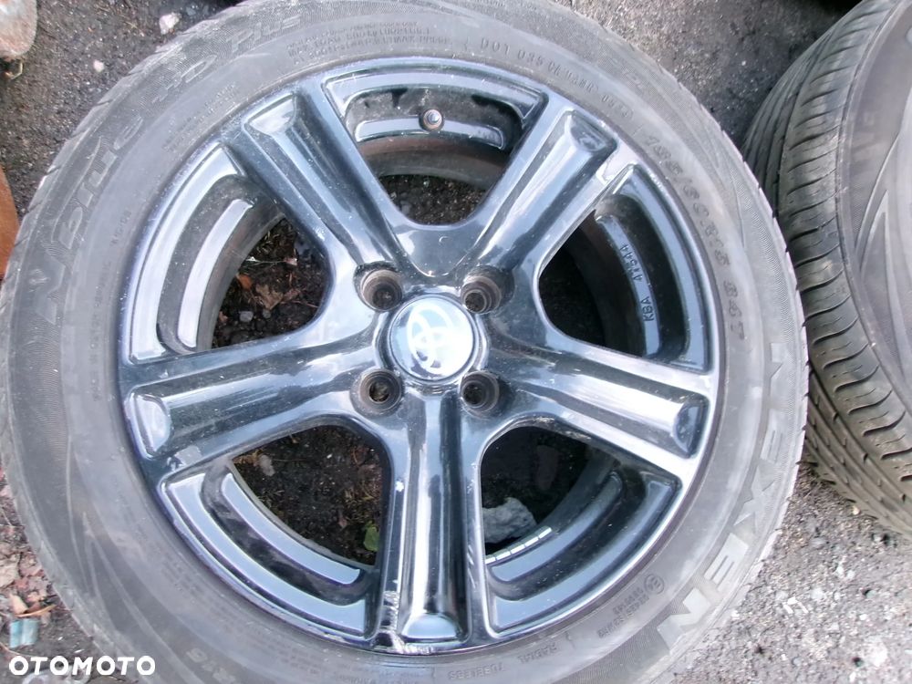 KOŁA FELGI ALUMINIOWE OPONY TOYOTA YARIS 185/60/15 4x100 KOMPL  YARIS II    III - 3