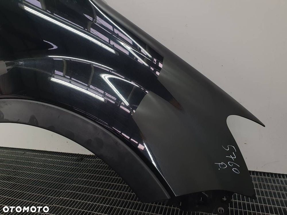 BŁOTNIK PRZÓD PRAWY LAK SSANGYONG KORANDO III 3 LAK CZARNY  LISTWA - 4