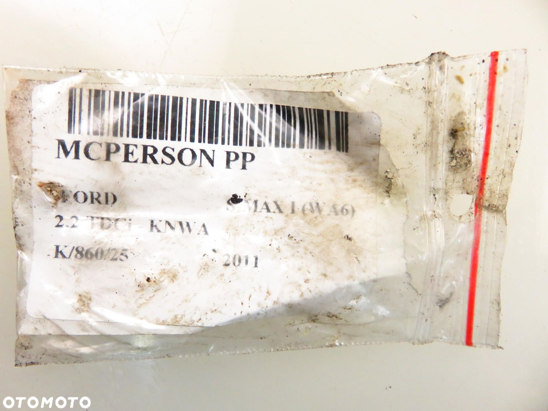 MCPERSON PRAWY PRZEDNI FORD S-MAX I (WA6) 2.2 TDCi - KNWA 6G9118045ABN - 2