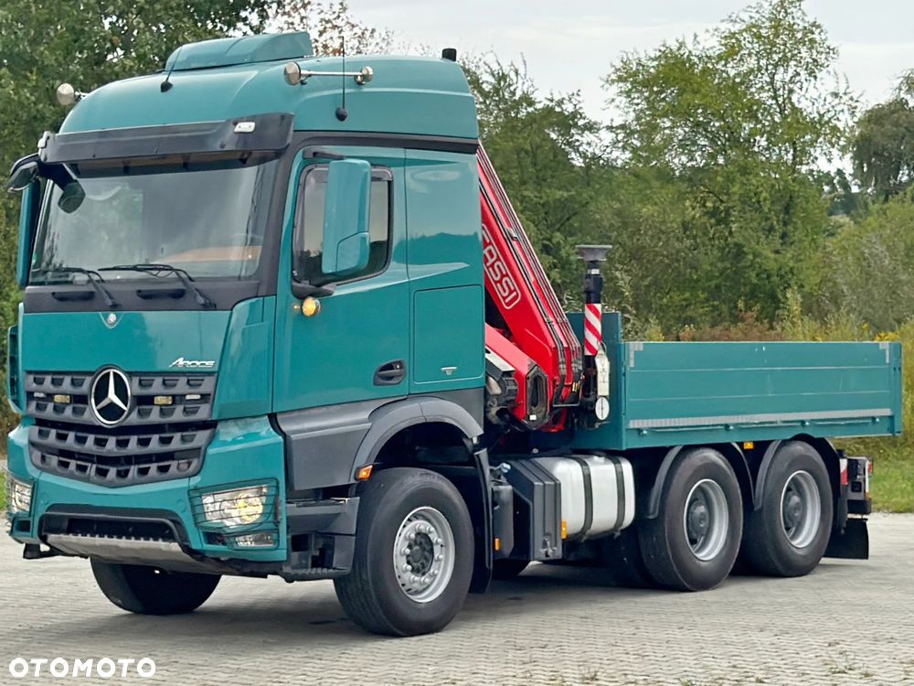 Mercedes-Benz AROCS 2648 * SKRZYNIA 4,05 m * FASSI F245A.0.24 E + PILOT / 6x4 - 3