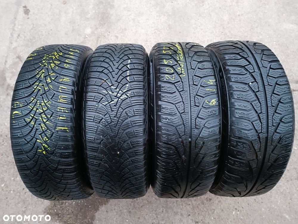 205/55R16 91H Opony Zimowe Zima UNIROYAL MS PLUS 77 5,5mm GOODYEAR ULTRAGRIP 9+ 6mm Legnica ALU-RAD 205/55 - 1